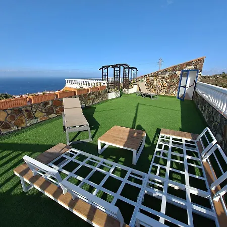 Tenerife Apartment 100M2 Casa De Don Quijote With A Terrace Of 100M2 With A View Of The Ocean And Teide Volcano And A Garden Of 600M2 Icod De Los Vinos Exterior photo